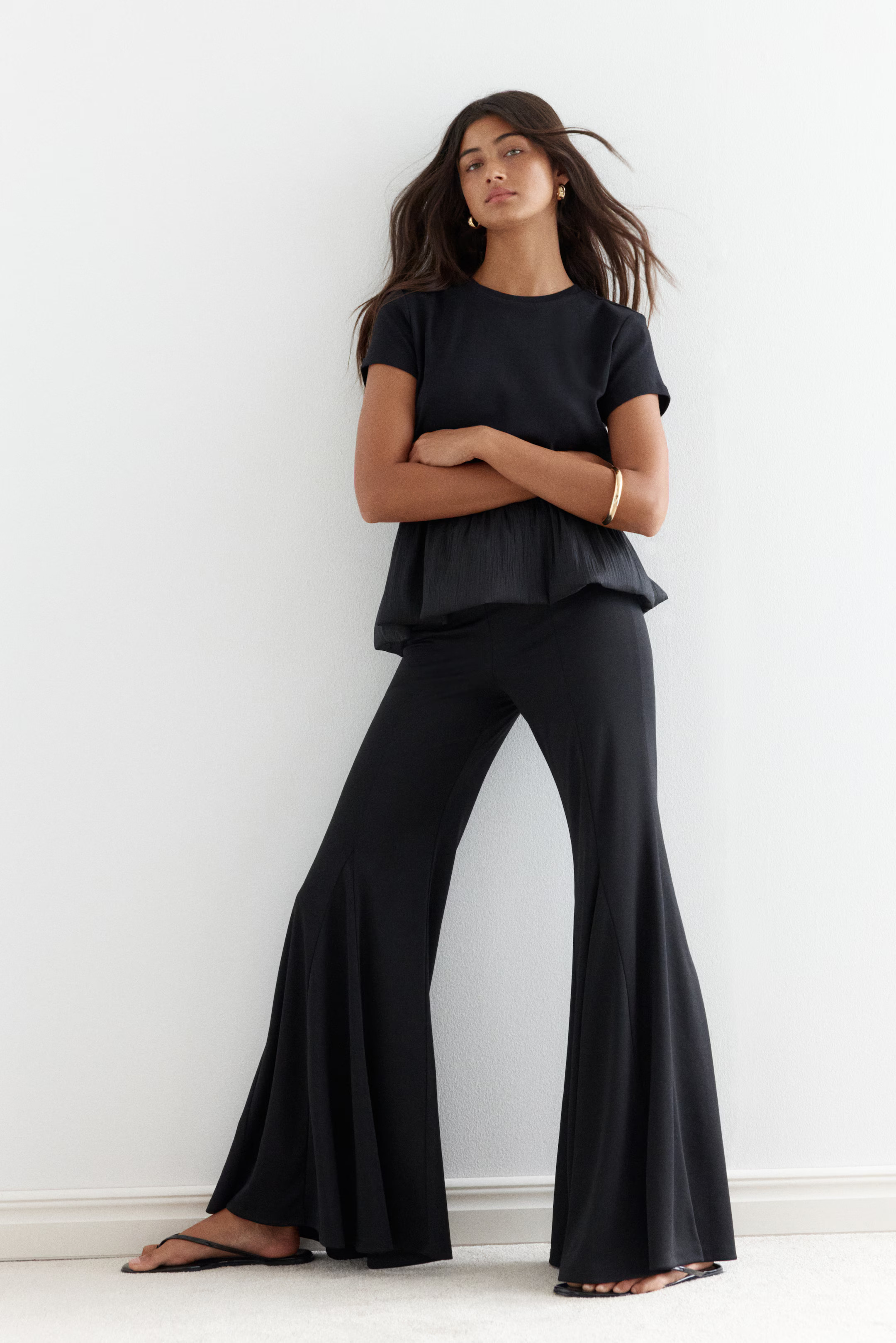 Flared trousers | H&M (UK, MY, IN, SG, PH, TW, HK)