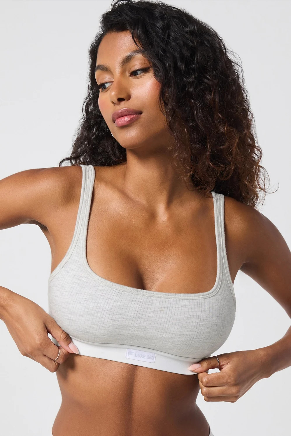 Luxe360 Rib Bralette | Fabletics