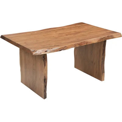 Solid Wood Live Edge Dining Table | Wayfair North America