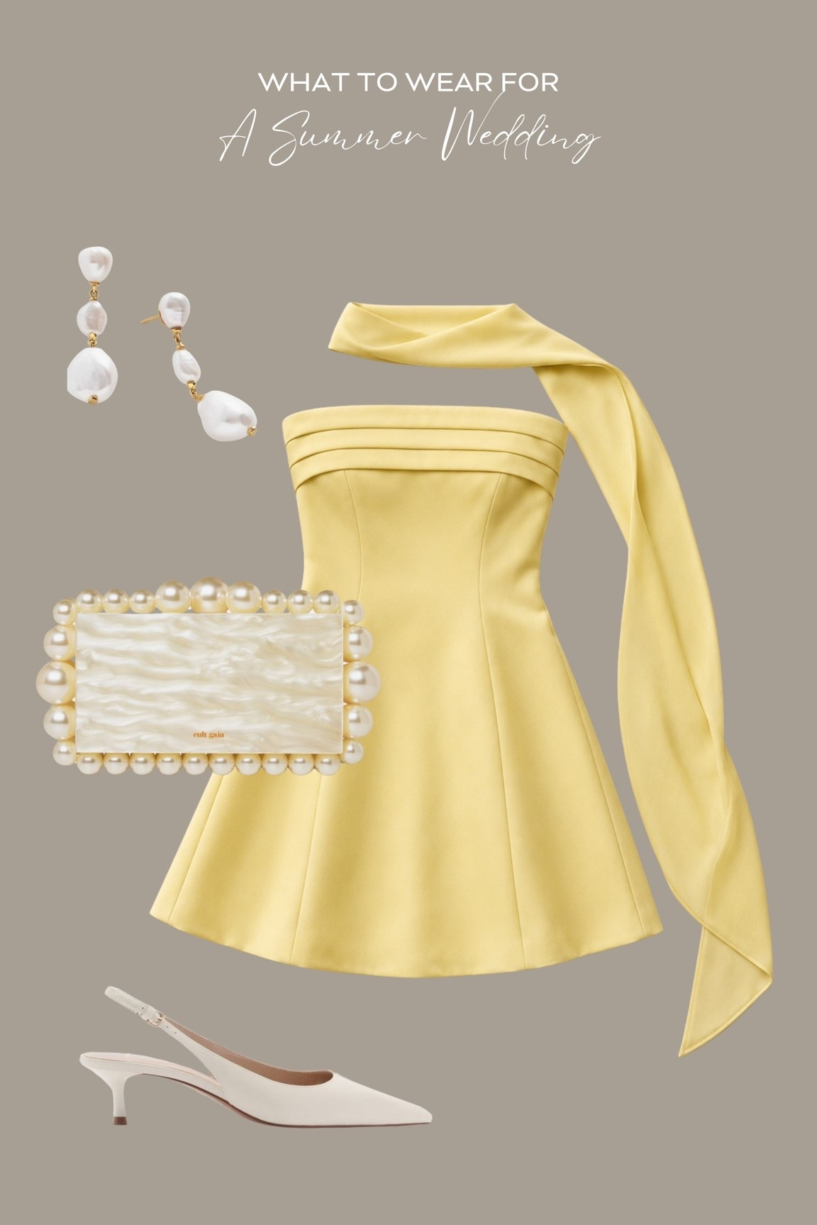 Summer wedding guest outfit 💛🥂✨

#LTKsummer