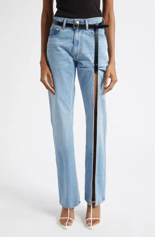 Coperni Denim Suspended Pants in Blue Light at Nordstrom, Size 40 | Nordstrom