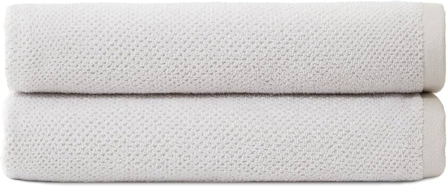 Cozy Earth Nantucket 60% Cotton 40% Viscose from Bamboo Bath Towel - 600 GSM Plush & Fast-Drying ... | Amazon (US)