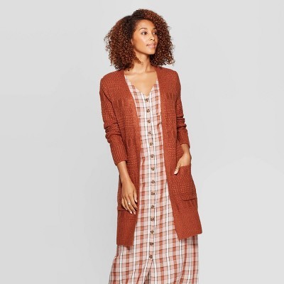 Women's Long Sleeve Open Neck Cardigan - Universal Thread™ | Target