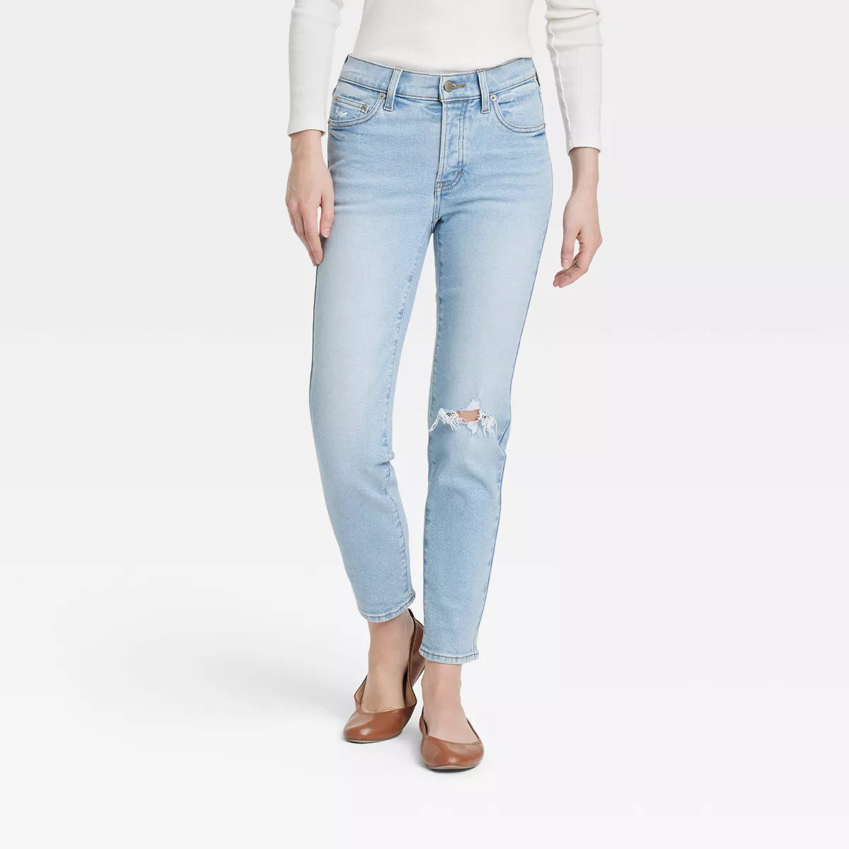 Women's Mid-Rise 80's Slim Fit Jeans - Universal Thread™ | Target