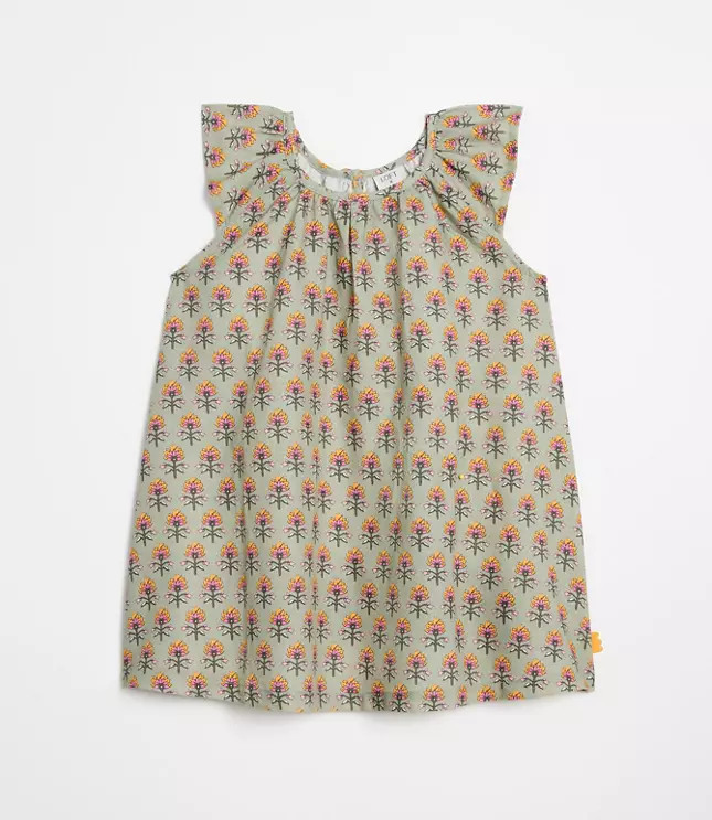 LOFT x Mon Coeur Linen Garden Dress | LOFT