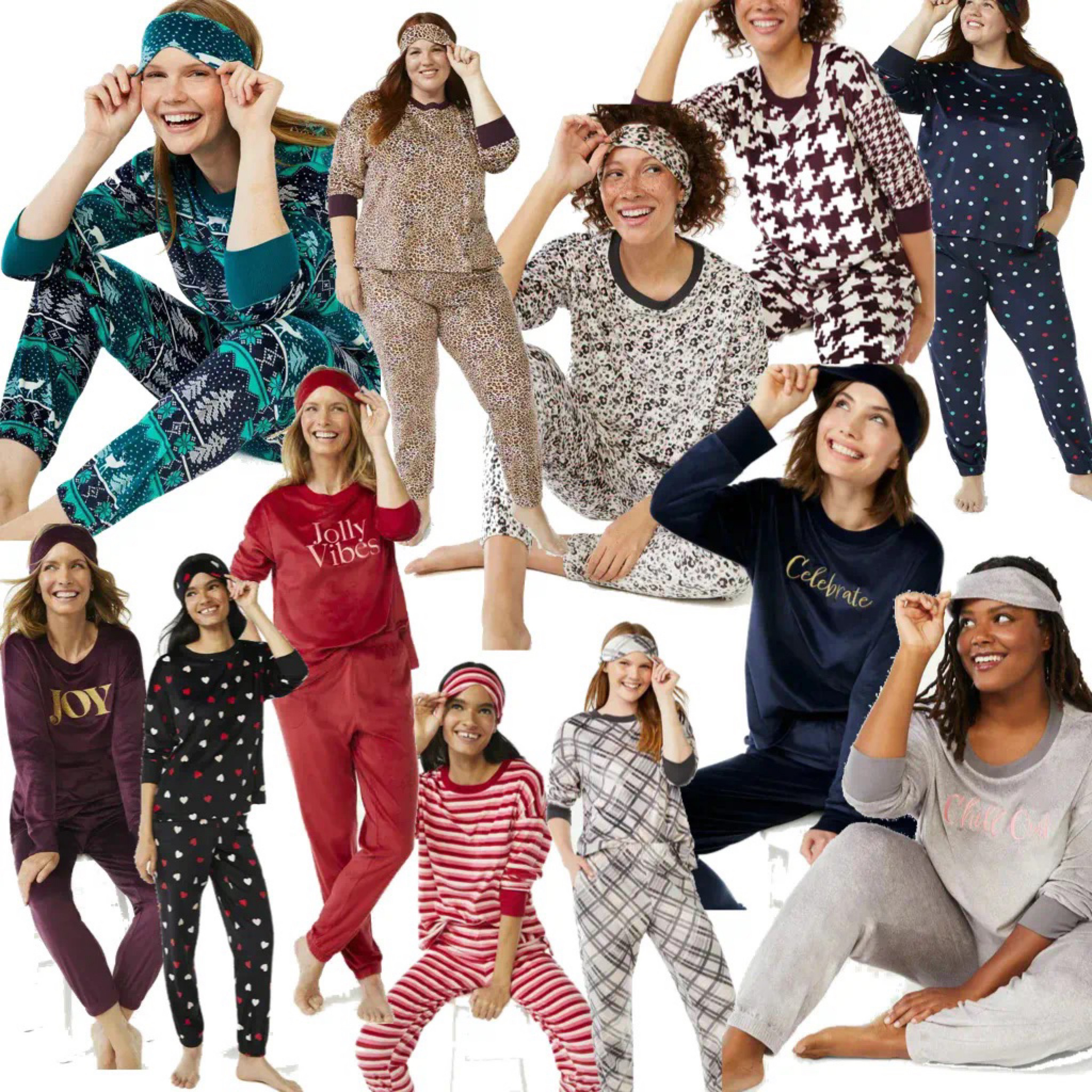 Women's Velour Pajama Sleep Set with Eye Mask, 3-Piece, Sizes up to 3X

#LTKsalealert #LTKGiftGuide #LTKHoliday
