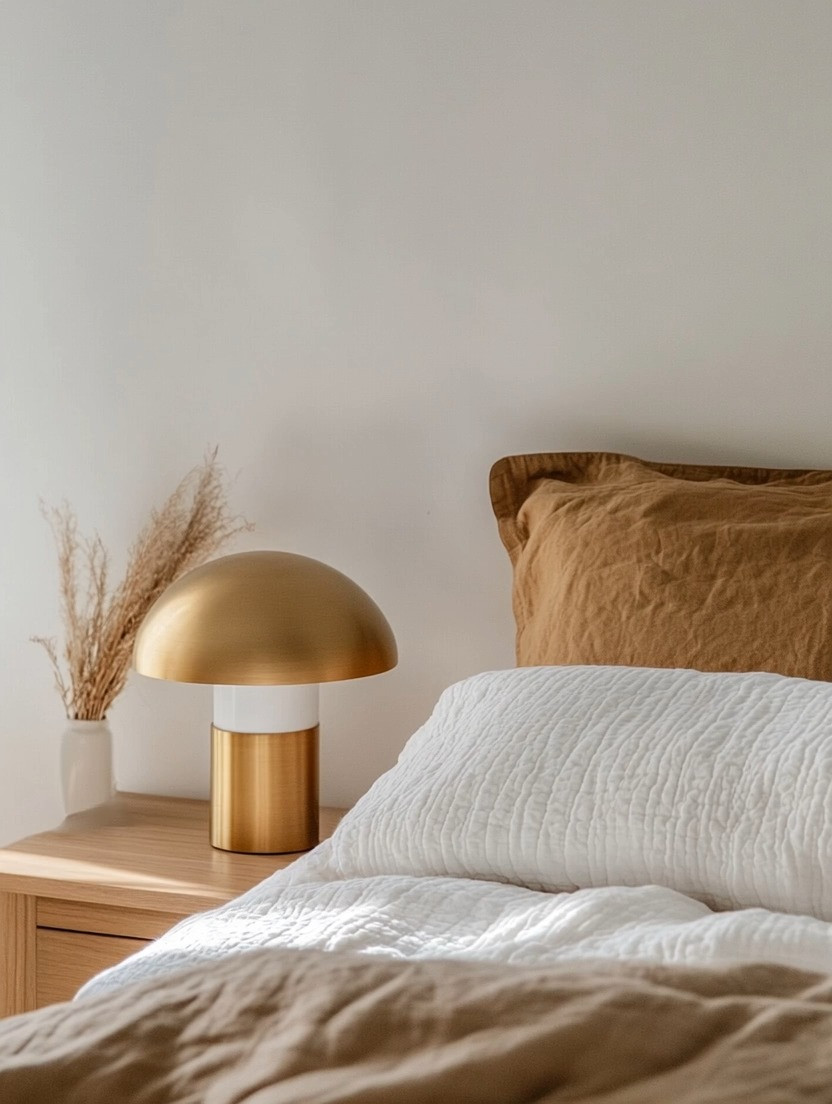 Modern Minimalism, Elevated

Minimalism isn’t about having less.
It’s about choosing better.

This sculptural modern table lamp instantly upgrades a simple side table — whether in your bedroom, living room, or reading corner. The soft dome silhouette, brushed gold finish, and clean base create a statement without overwhelming the space.

It’s minimal.
It’s warm.
It’s intentional.

Pair it with natural wood, linen bedding, and neutral tones for that effortless designer look. Choose your preferred size and finish from our collection and instantly modernize your room.

Simple pieces. Strong impact.

#ModernMinimalism #MinimalistDecor #ModernHome #TableLamp #BedroomStyling #LivingRoomDecor #GoldAccents #HomeUpgrade #ElegantInteriors #MinimalStyle #ContemporaryDesign 

 #LTKHome