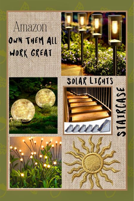 Amazon Solar Lights! 

#LTKFindsUnder100 #LTKHome #LTKStyleTip
