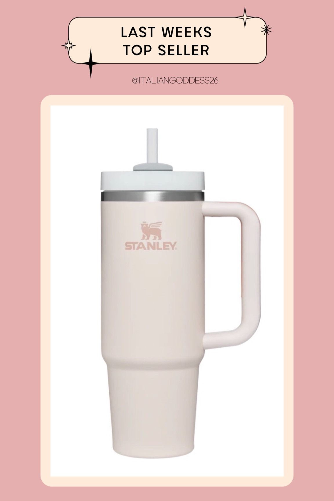 Last Weeks Top Seller ~ Stanley Tumbler Cup 

#LTKU #LTKfamily #LTKhome #LTKtravel #LTKunder50 #LTKunder100 