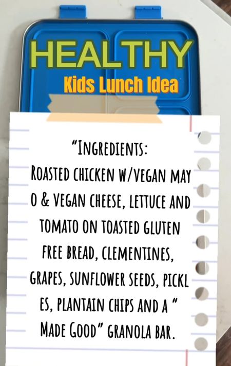 Kids healthy lunch idea. . We love this bentgo lunchbox. It’s not too small and not too big. #autism #specialneeds #bentgolunchbox #bentgo #lunchbox #kidslunchideas #school #backtoschool