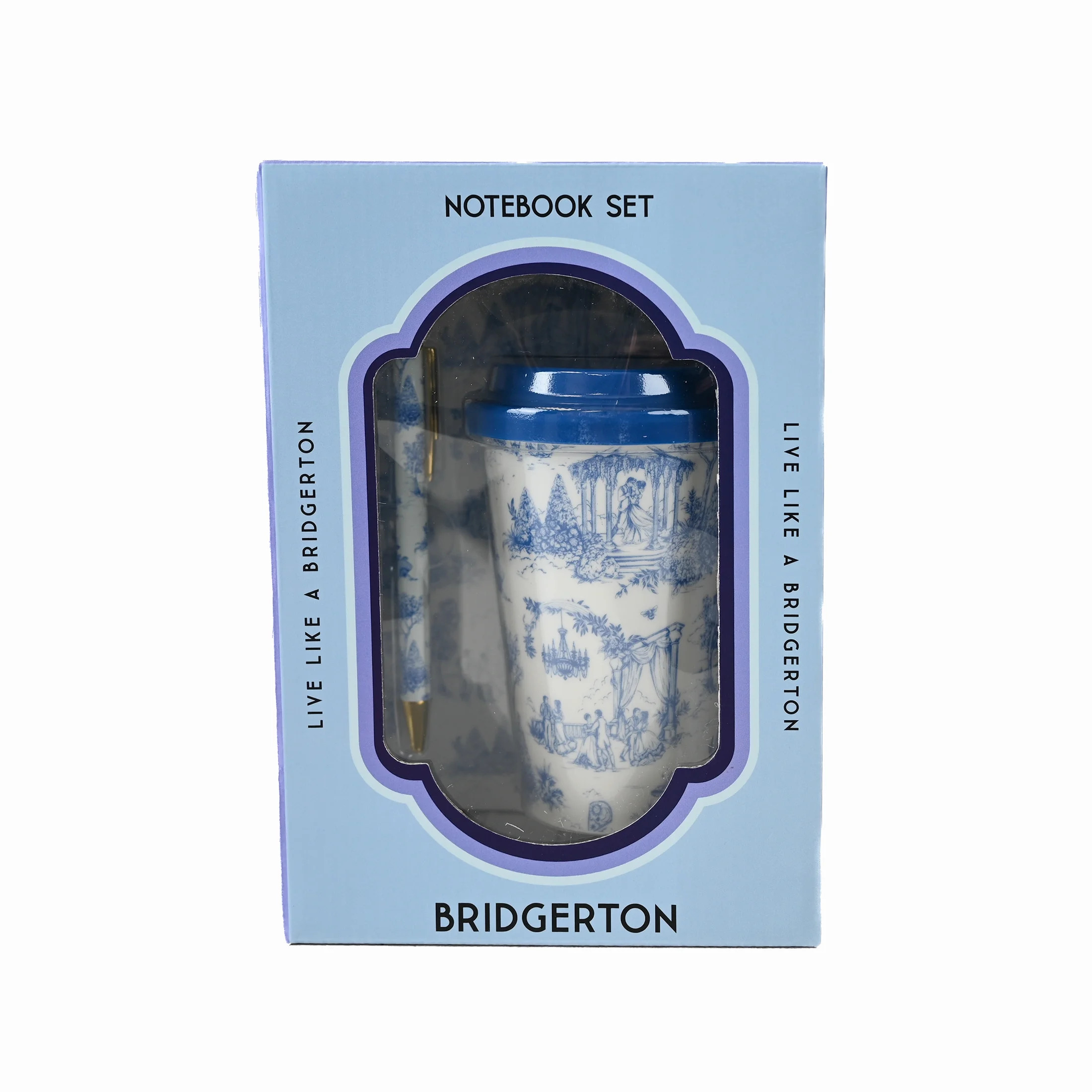 Bridgerton, Notebook Set with Pen and Ceramic Cup, Dates to Remember, Adult, Official Netflix Col... | Walmart (US)