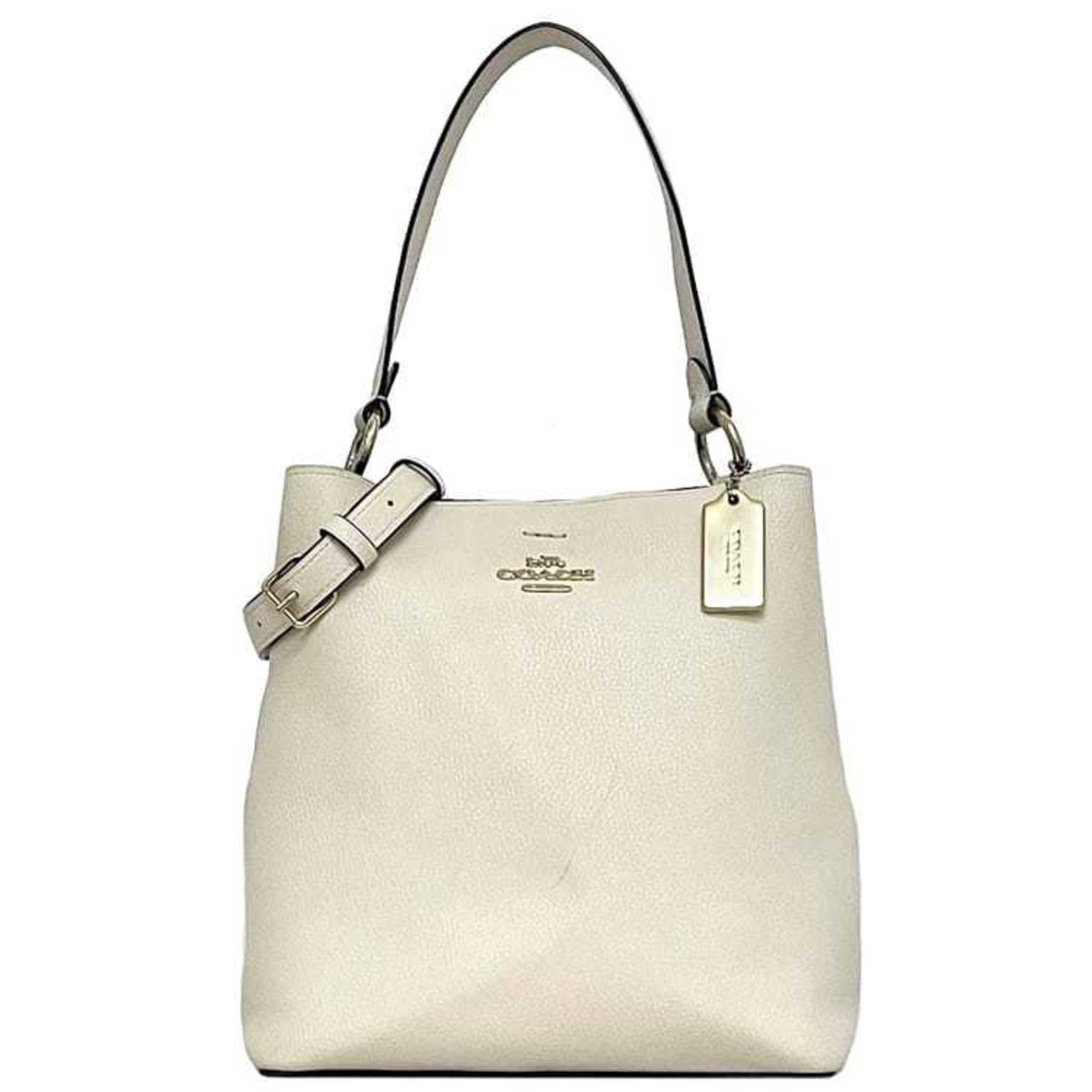 Coach Leather Handbag Shoulder Bag (Pre-Owned) | Shop Simon