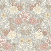 Schumacher Dahlia Garden Wallpaper by DecoratorsBest | DecoratorsBest