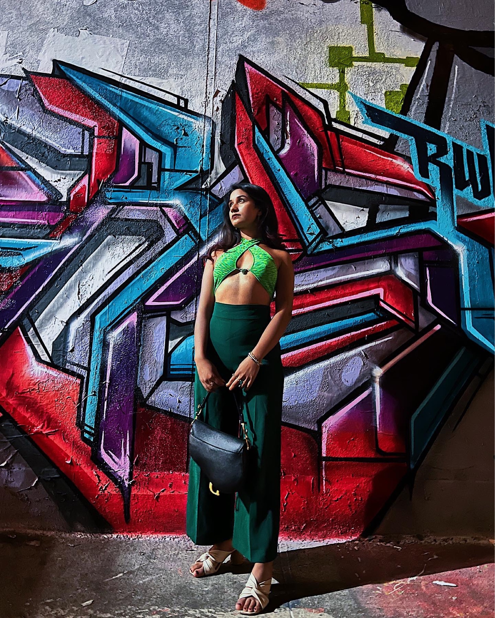 First NYFW fit - all green 

#LTKunder100 #LTKSeasonal #LTKunder50