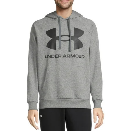 Under Armour Men s and Big Men s UA Rival Fleece Big Logo Hoodie Sizes up to 2XL | Walmart (US)