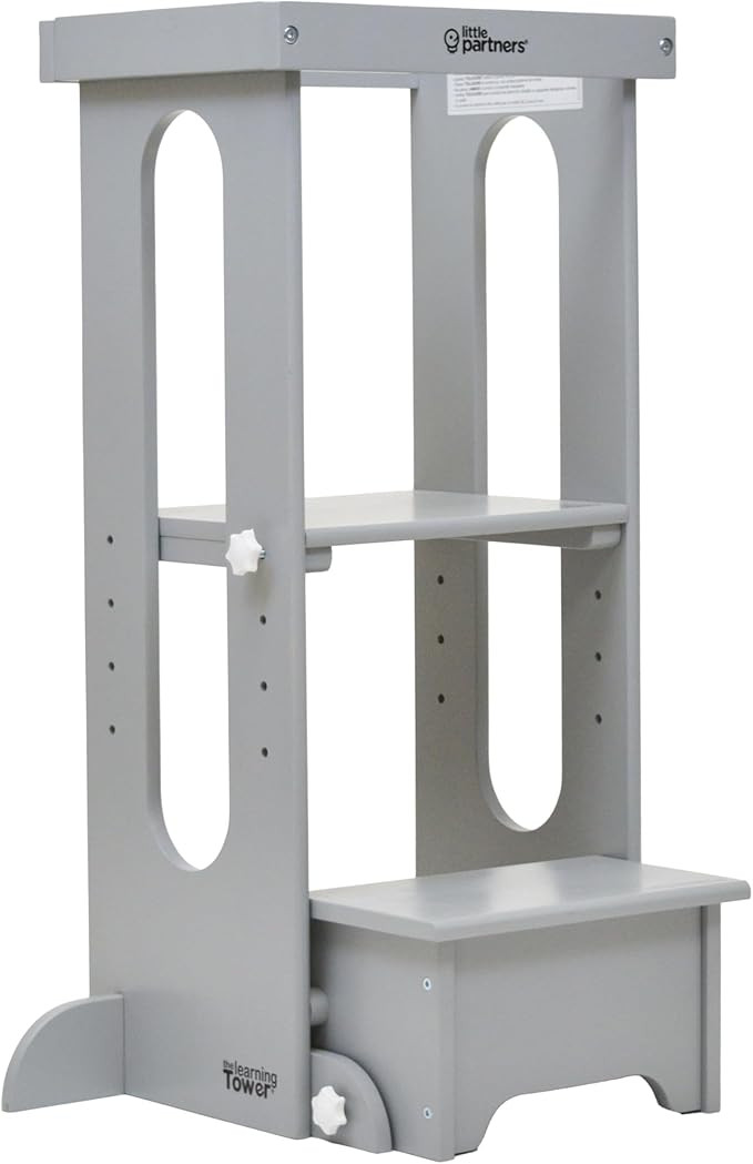 Little Partners Foldable Toddler Tower, Learning Tower Explore 'N Store Montessori Standing Kitch... | Amazon (US)