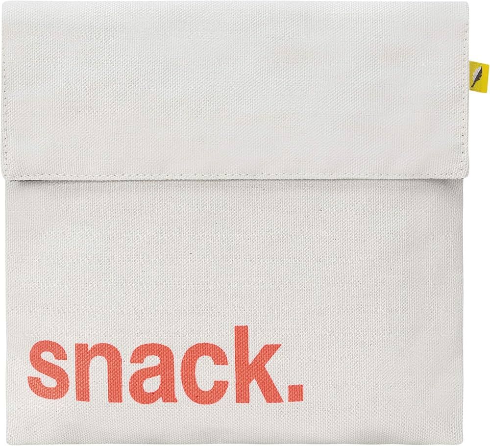 Fluf Flip Snack Sack: Reusable Snack & Sandwich Bag | Organic & Recycled Materials | Tested Food-... | Amazon (US)