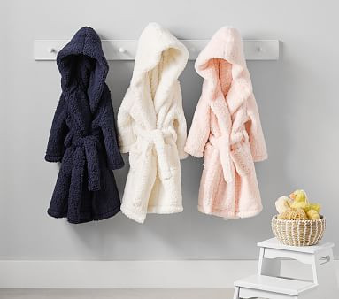 Solid Sherpa Robes | Pottery Barn Kids | Pottery Barn Kids