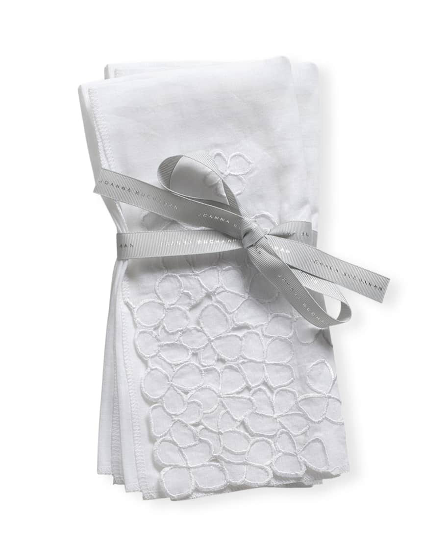 Joanna Buchanan Hydrangea Embroidered Dinner Napkins, Set of 2 | Neiman Marcus