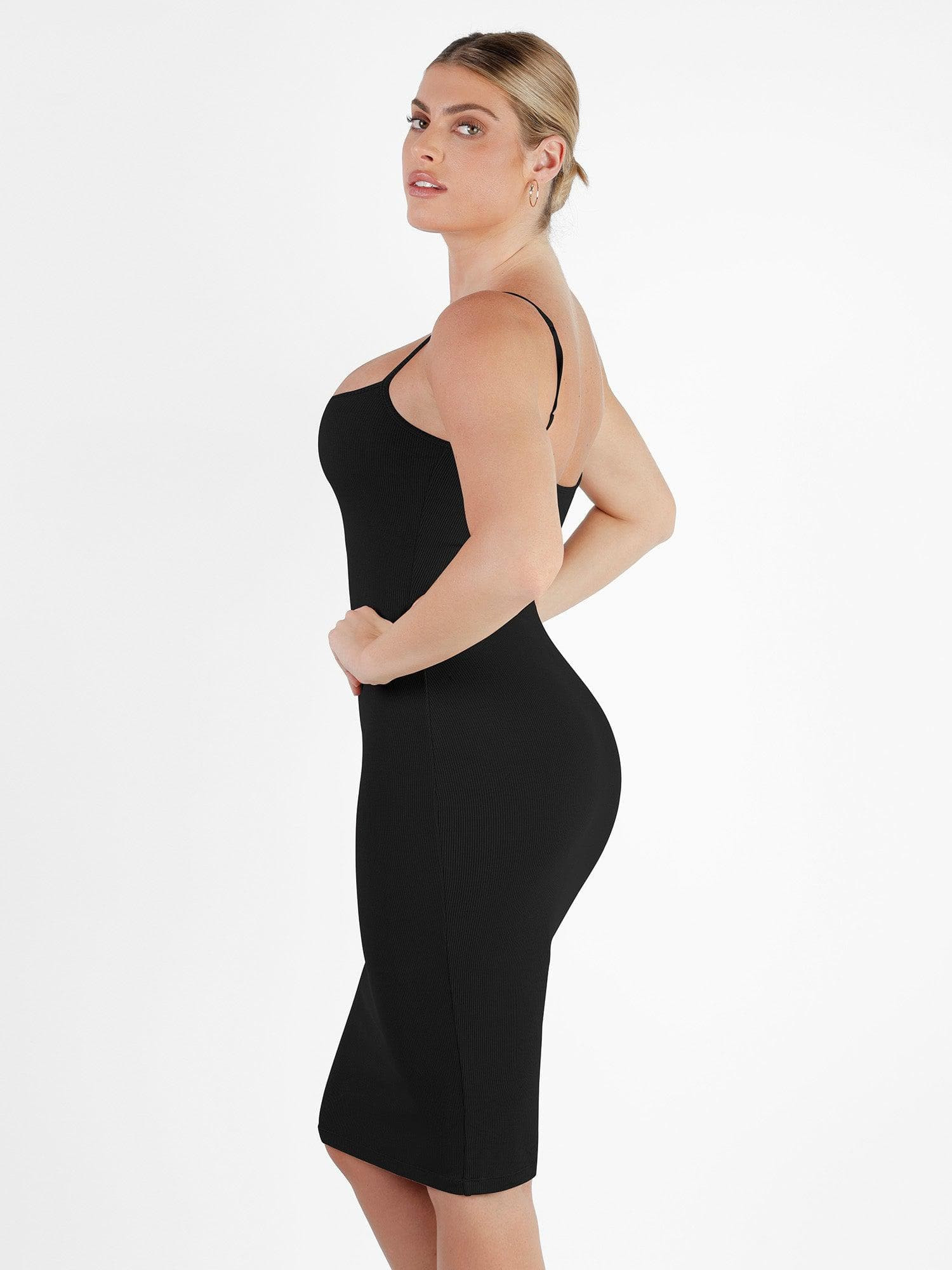 The Shapewear Dress Slip Midi | Popilush