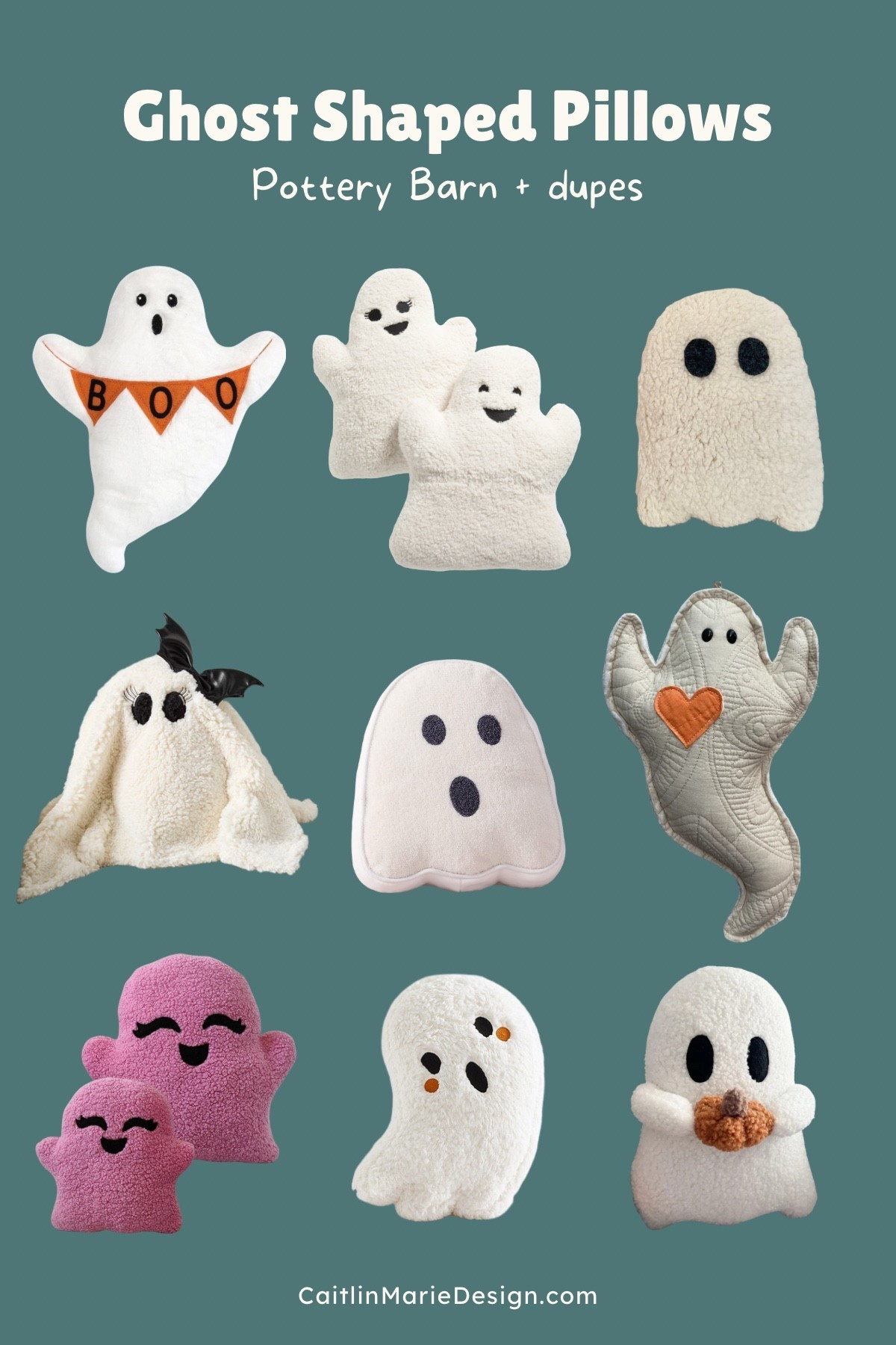 Ghost  pillows for halloween 2025 👻 

Sherpa ghost, marshalls halloween, tj maxx, spooky decorations

#LTKHome #LTKSeasonal #LTKKids