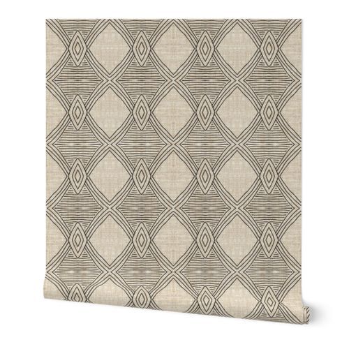 PLAYA TRIBAL DIAMOND | Spoonflower