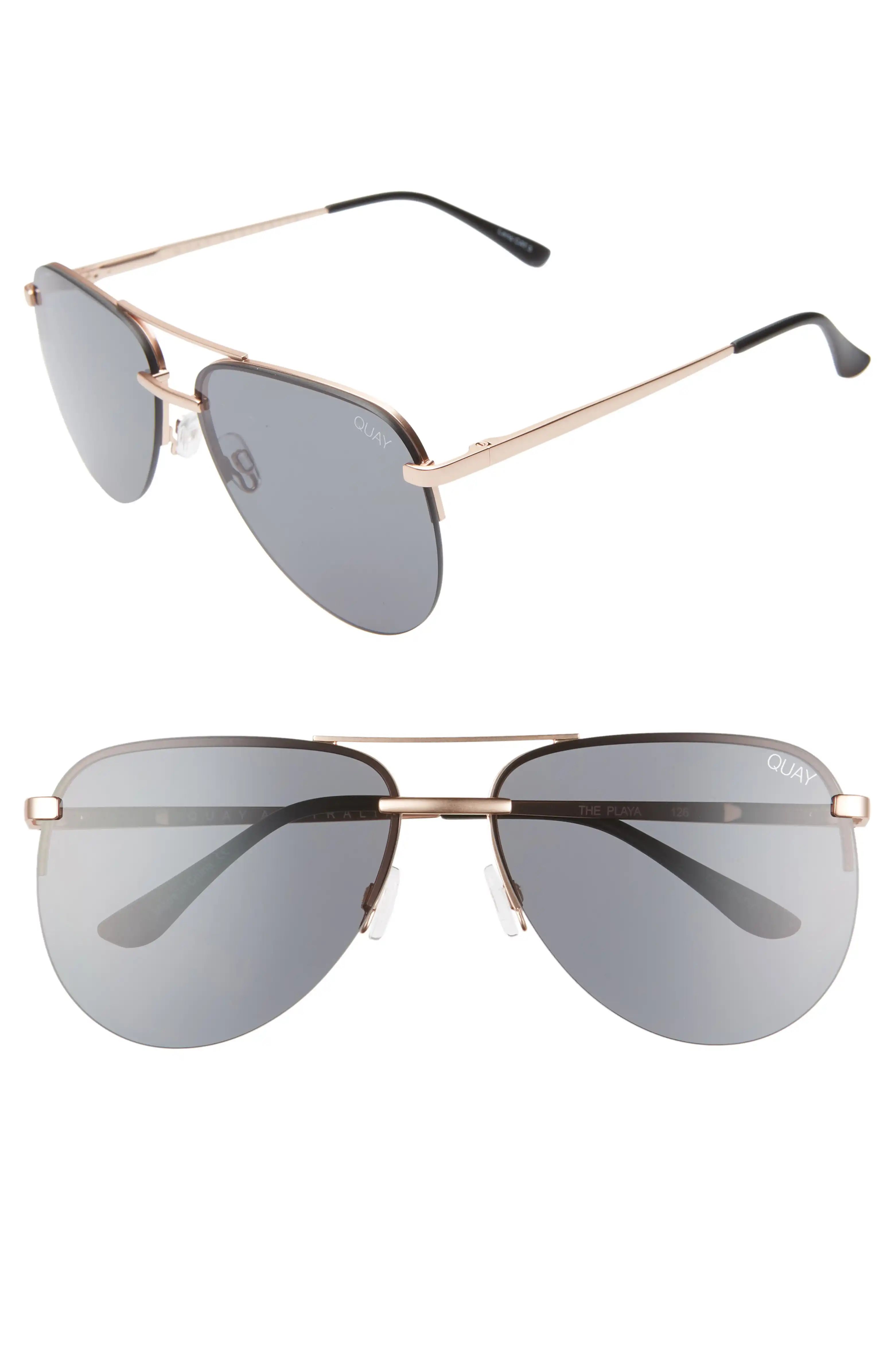 x JLO The Playa 54mm Aviator Sunglasses | Nordstrom