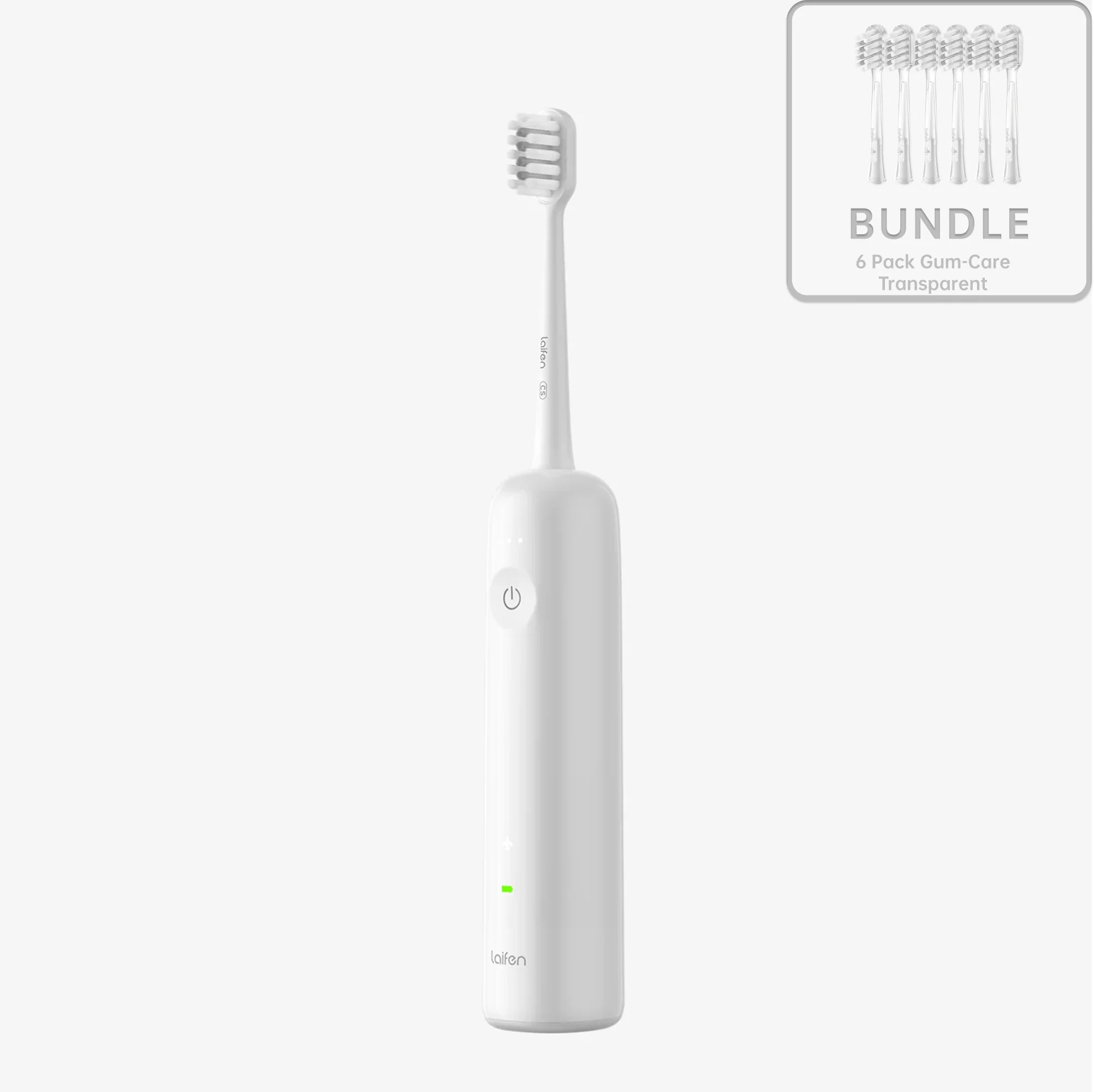 Bundle - Wave(ABS) + Toothbrush Head (6-Pack) | Laifen
