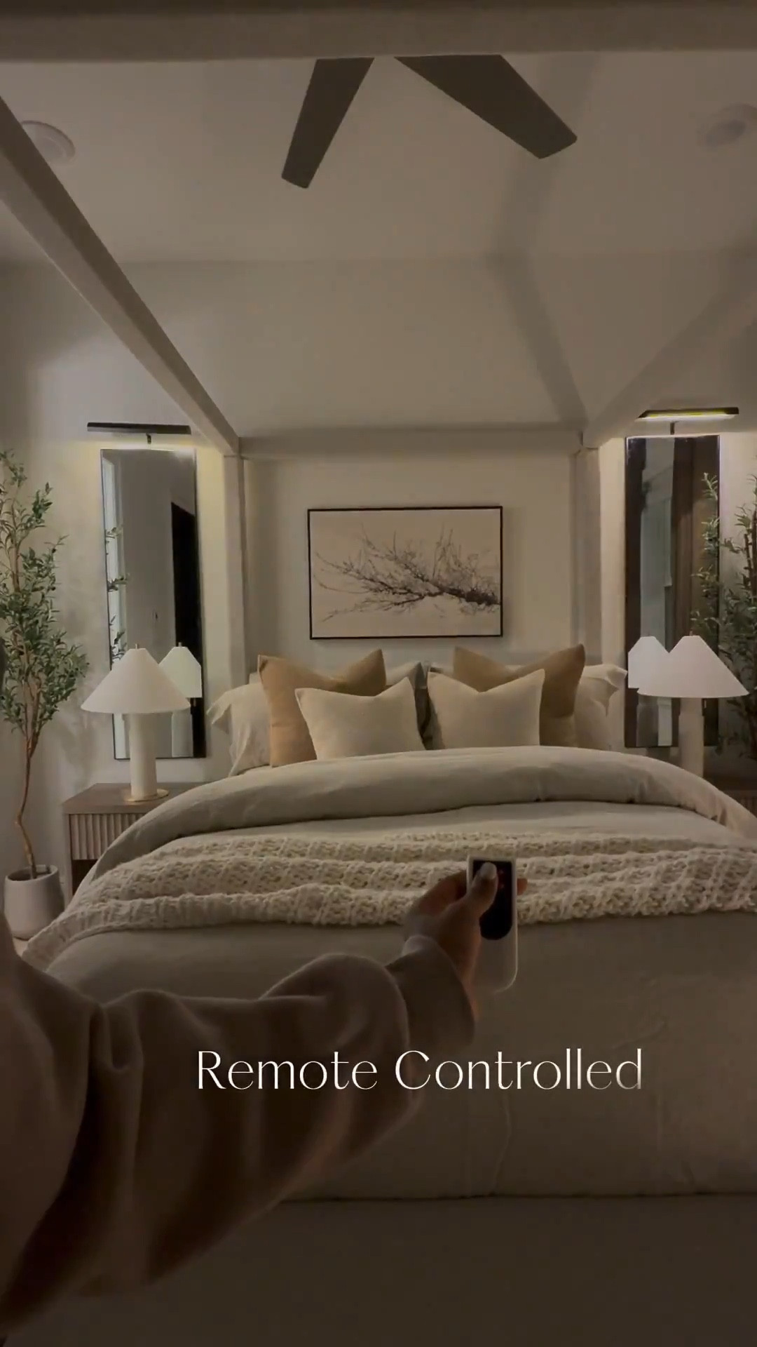 This is the ultimate way to add cozy ambient lighting to your bedroom—no hardwiring needed! 🛏️ These sleek picture lights are remote-controlled + battery-powered, making it super easy to turn them on/off right from your bed. 🎛️💡 Convenience meets style! 🥰 #BedroomGoals #EasyLighting

#LTKHome #LTKSaleAlert #LTKStyleTip