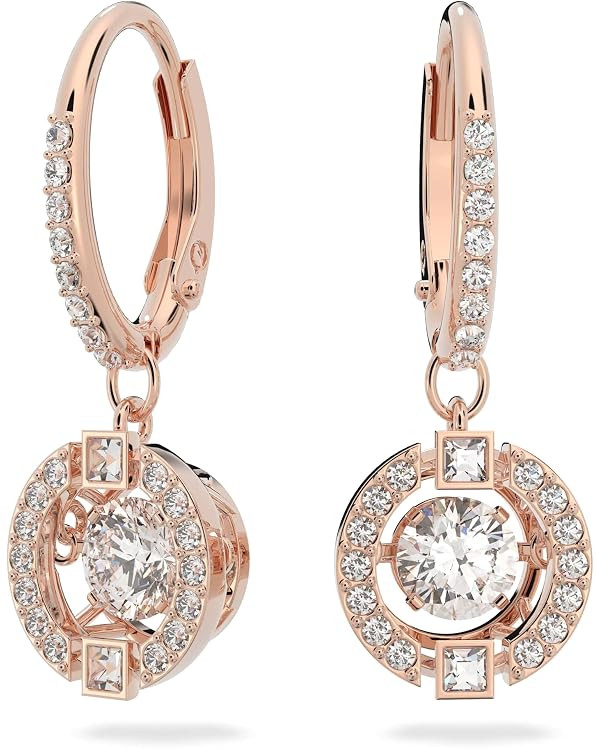 SWAROVSKI Sparkling Dance Pierced Drop Earrings with Dancing Crystal and Matching Crystal Pavé o... | Amazon (CA)