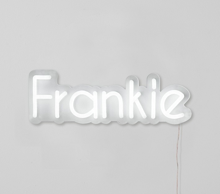 Brite Lite Tribe Personalized Deco Neon LED Wall Light | Pottery Barn Kids