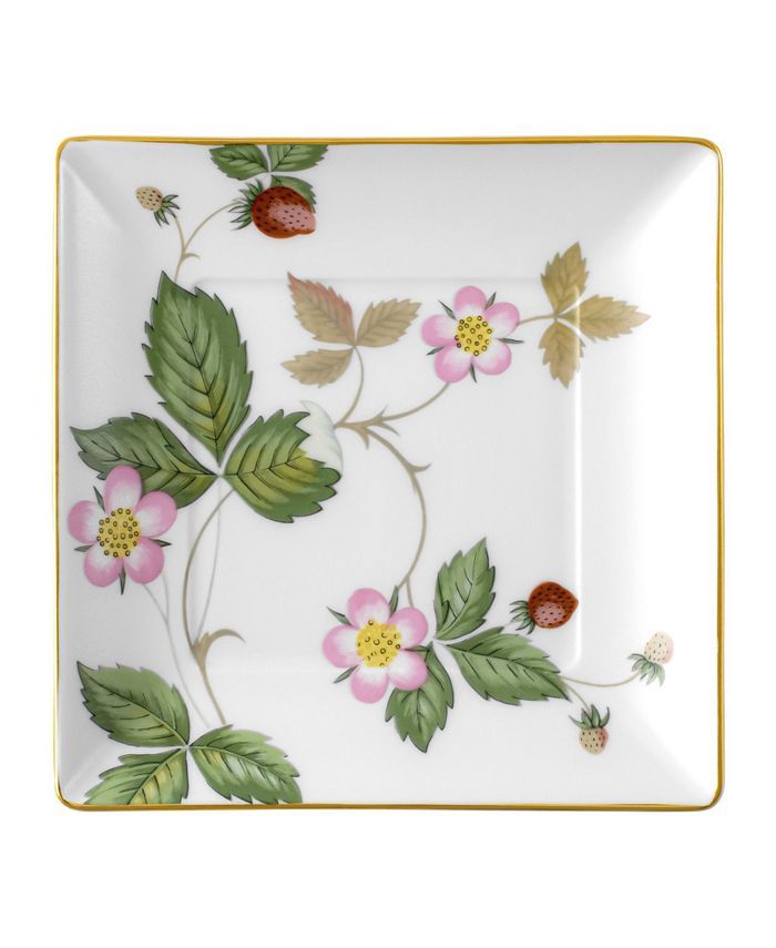 Wild Strawberry Square Tray | Macys (US)