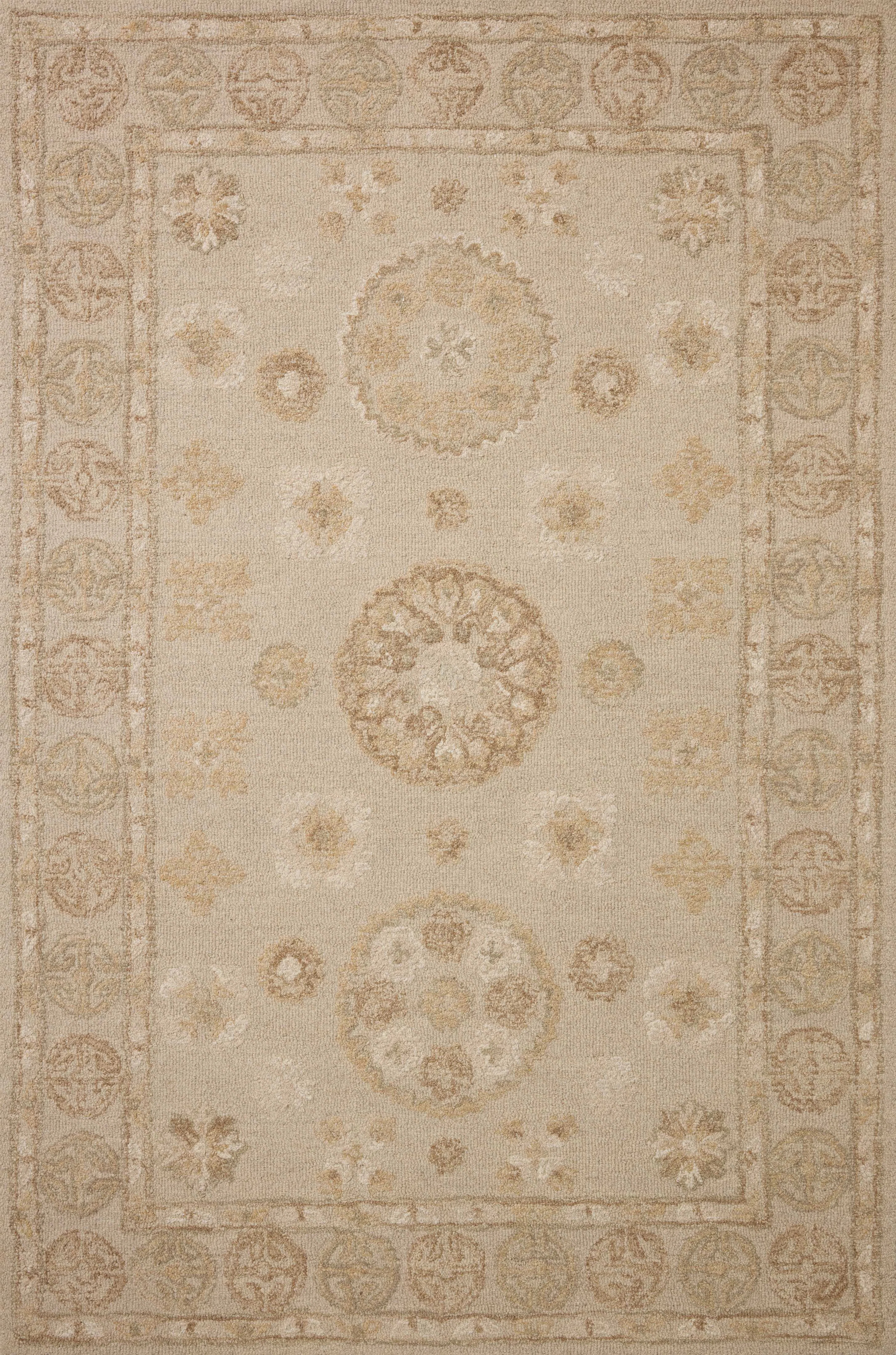 Chris Loves Julia x Loloi Dorothea Dove / Natural Area Rug | Wayfair | Wayfair North America