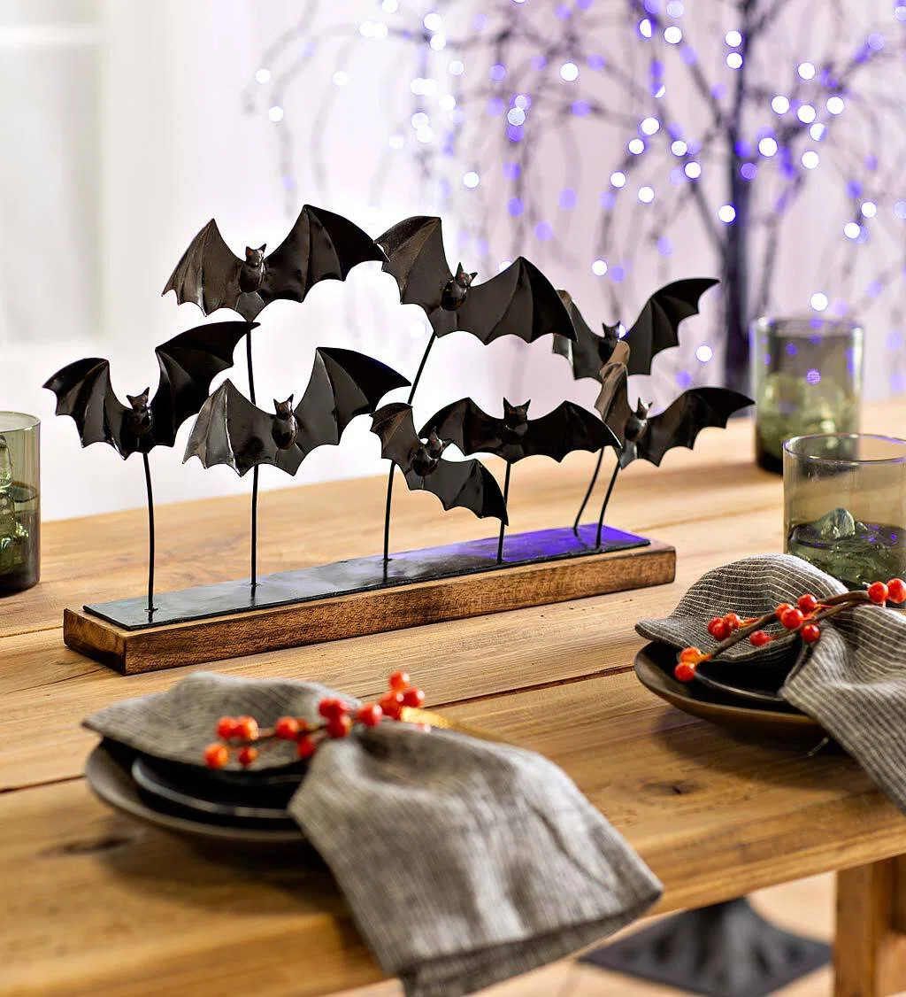 Plow & Hearth Bat Metal Centerpiece Accent | Wayfair | Wayfair North America
