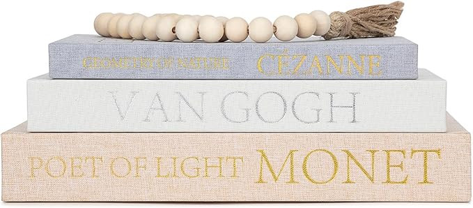 TwoDays Decorative Books for Coffee Table Decor – Faux Book Storage Box Set for Home Shelves, L... | Amazon (US)