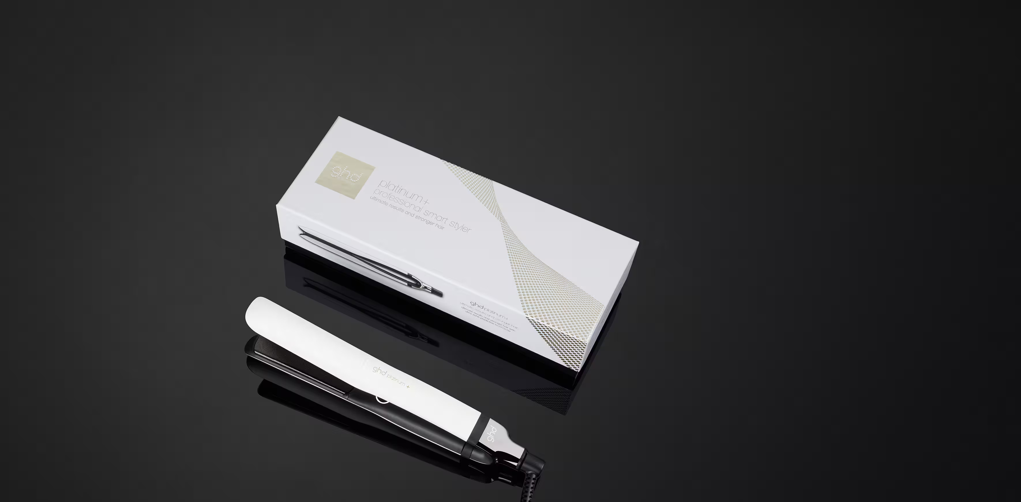 GHD PLATINUM+ HAIR STRAIGHTENER IN WHITE | ghd (UK)