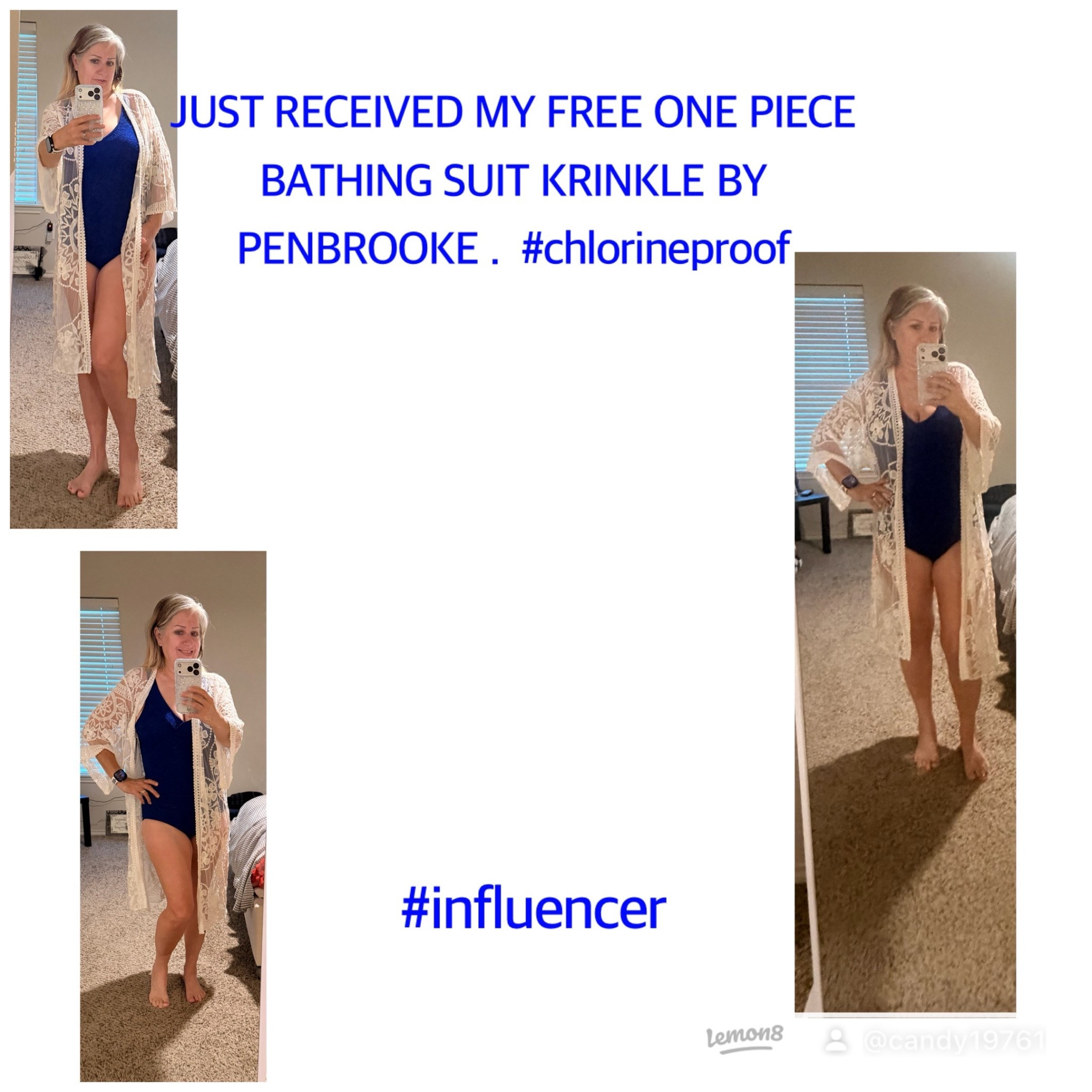 I am wearing a size 10 but I would size up 1 size because it does feel a little tight if you want to move freely 

#LTKSeasonal #LTKSwim