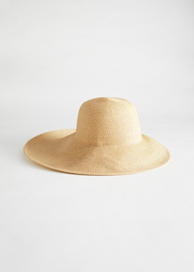 Wide Brim Straw Ribbon Hat | & Other Stories (EU + UK)