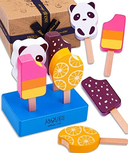 Jaques of London Ice Cream Toys for Kids | Wooden Play Food Toys for 3 4 5 6 Year Old Girls and B... | Amazon (UK)