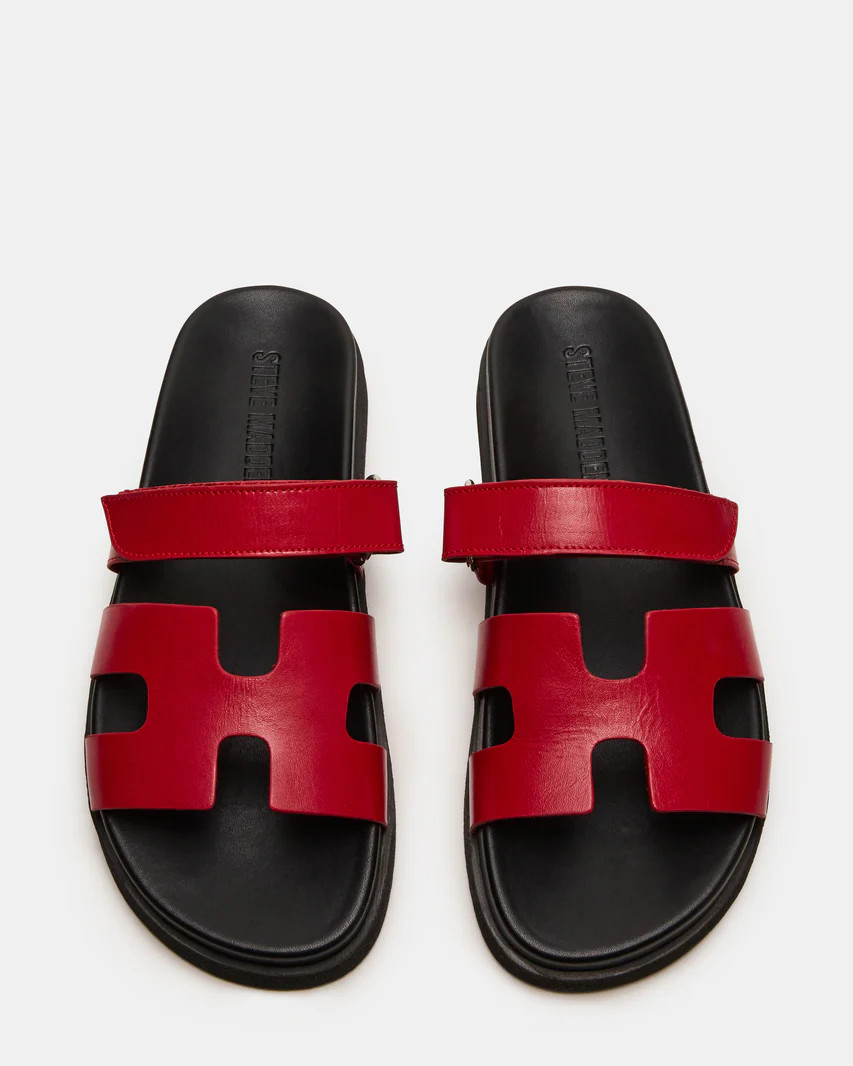 Mayven Red Leather | Steve Madden (US)