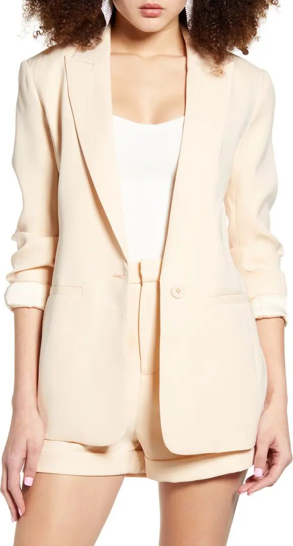 Tailored Single Button Blazer | Nordstrom