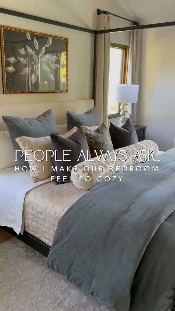 How I make my bedroom feel like a cozy little retreat 🤍
• don’t skip a cozy mattress topper
• affordable luxury sheets
• bamboo dream quilt
• cozy cloud duvet (double fold always)
• intentionally layered pillows + a large lumbar to finish it off
It’s all in the layers ✨

#LTKSaleAlert #LTKHome #LTKvlog