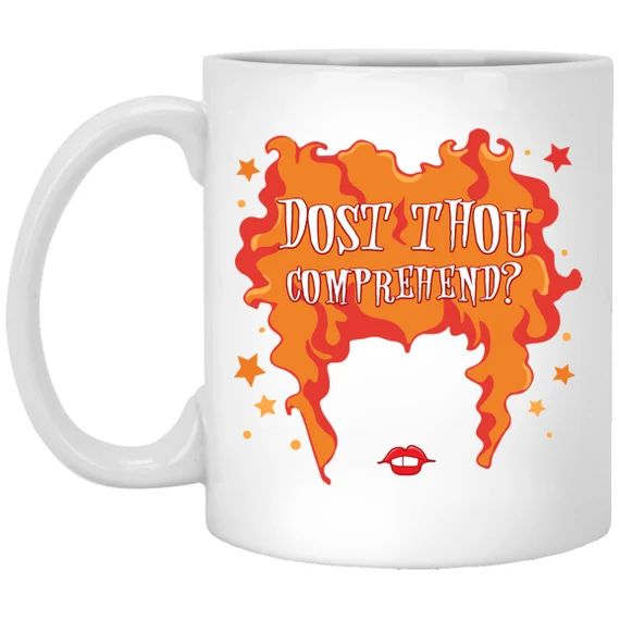 Dost Thou Comprehend Winifred Hocus Pocus 11oz Mug | Etsy | Etsy (CAD)