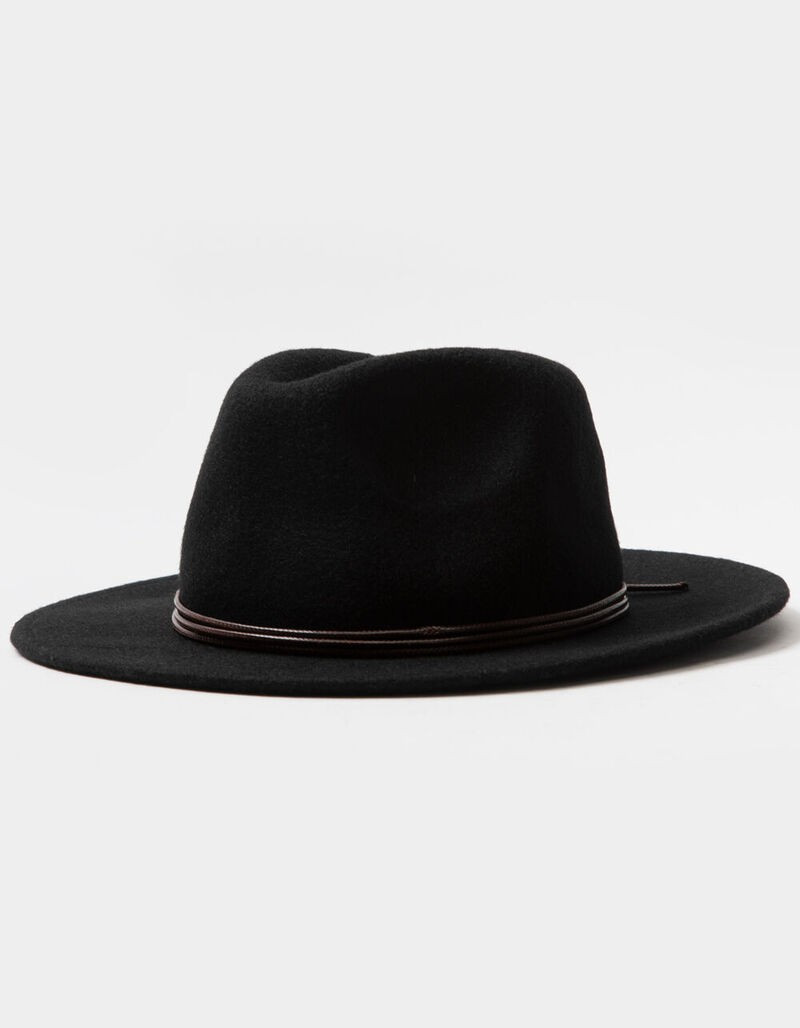 BRIXTON Womens Base Fedora - BLACK - 11166-BLACK | Tillys