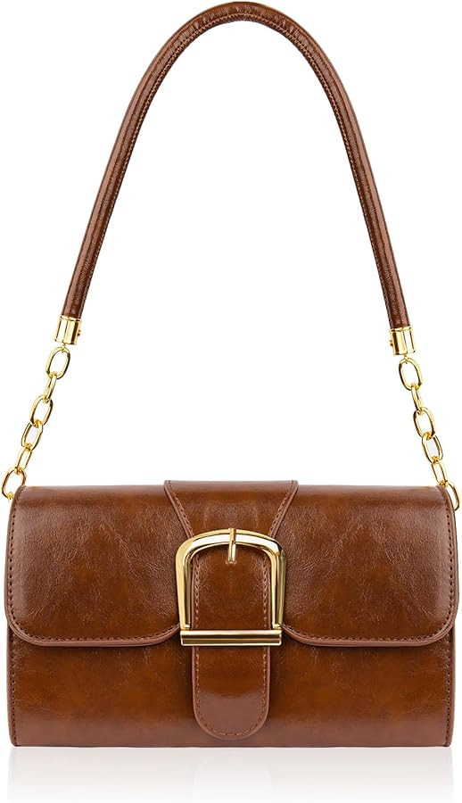 Shoulder Bag for Women, Faux Leather Women's Shoulder Handbags, Fashionable Tote Purses for Women... | Amazon (US)