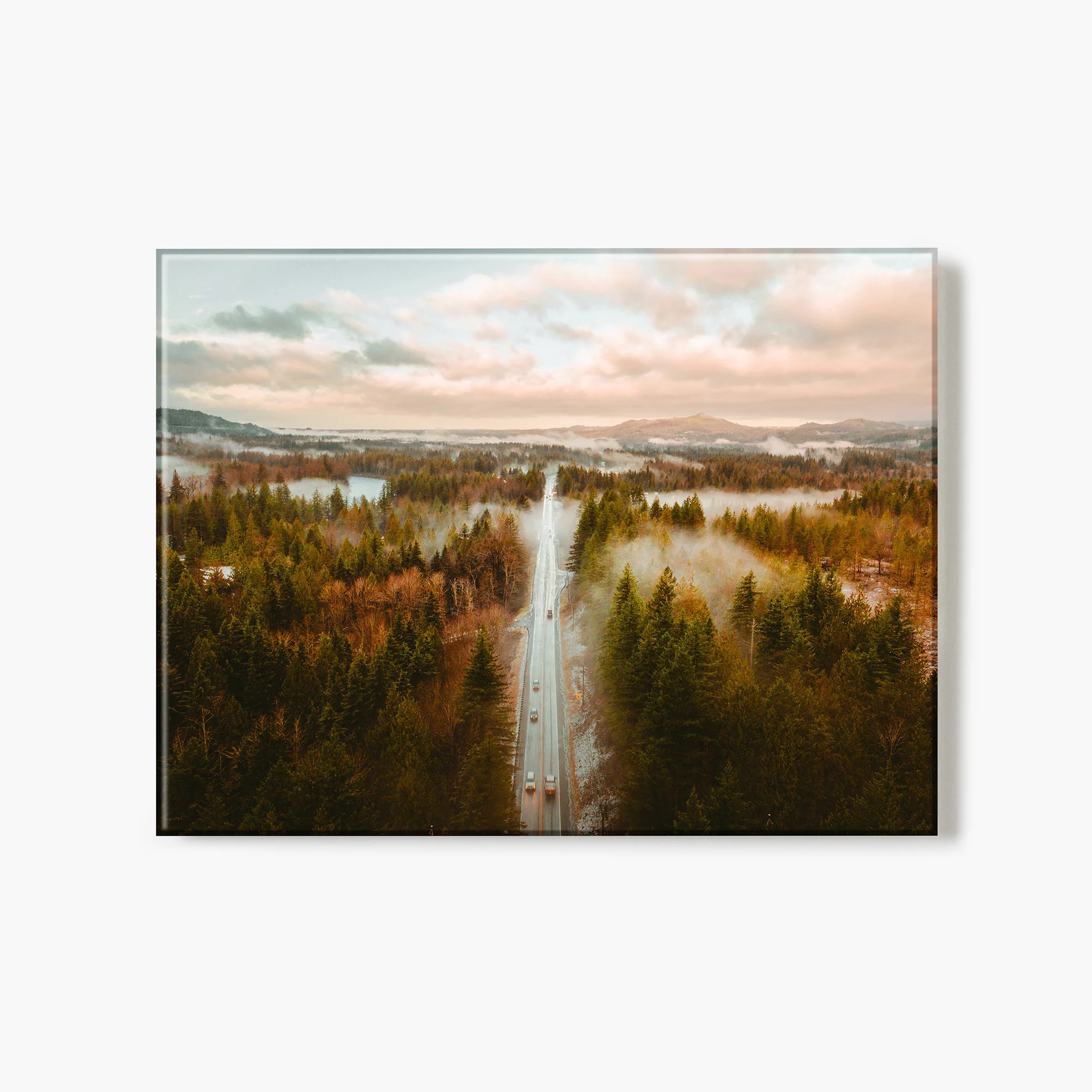 Foggy Fall Drive | Fracture