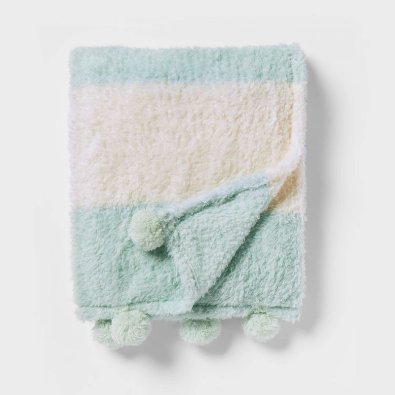 Teddy Bear Striped Throw Plush - Pillowfort™ | Target