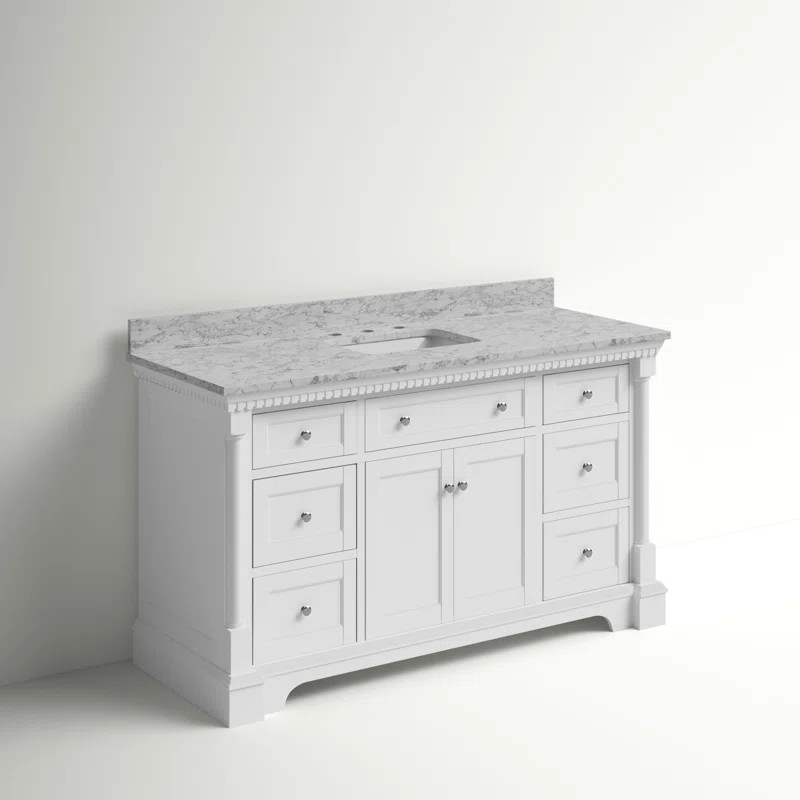 Fossen 60'' Single Bathroom Vanity with Top | Wayfair North America