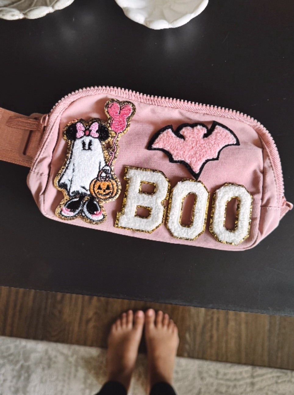 DIY’ing my own crossbody bag for Halloween on the High Seas! I think I told yall but we have a Disney Cruise planned and I wanted a Halloween themed bag for the trip so I found these Disney Halloween patches on Etsy and then ordered the belt bag/fanny pack/crossbody purse on Amazon! What do we think??

#LTKSeasonal #LTKActive #LTKItBag