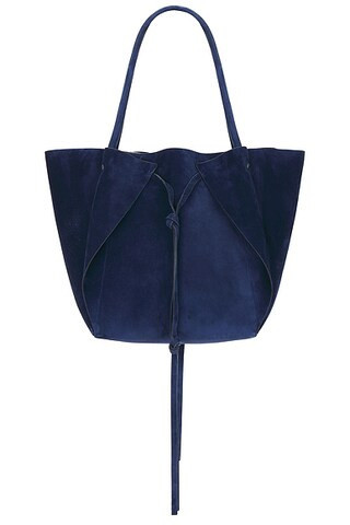 Gabriela Hearst Marija Tote Bag in Navy - Navy. Size all. | FWRD 